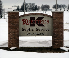 Kuettels Septic Service * Fox Valley Wisconsin
